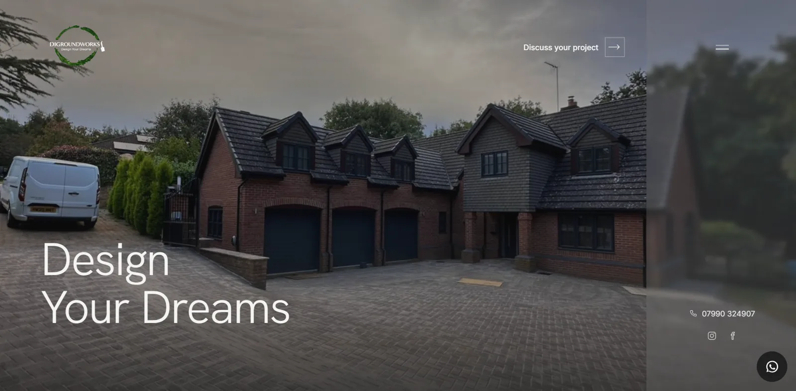 DI Groundworks website